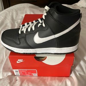 Nike Dunk High white/black
